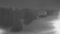 Dojezd hlavní sjezdovky