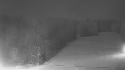 Dojezd hlavní sjezdovky