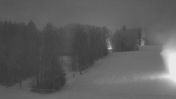 Dojezd hlavní sjezdovky