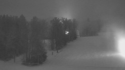 Dojezd hlavní sjezdovky