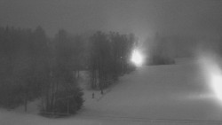 Dojezd hlavní sjezdovky