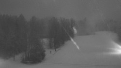 Dojezd hlavní sjezdovky