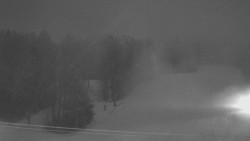 Dojezd hlavní sjezdovky