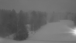 Dojezd hlavní sjezdovky