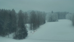 Dojezd hlavní sjezdovky