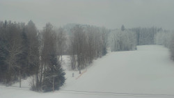 Dojezd hlavní sjezdovky