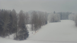 Dojezd hlavní sjezdovky