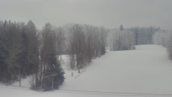 Dojezd hlavní sjezdovky