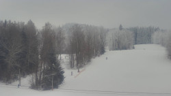 Dojezd hlavní sjezdovky