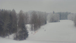 Dojezd hlavní sjezdovky