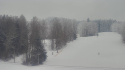 Dojezd hlavní sjezdovky