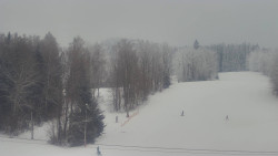 Dojezd hlavní sjezdovky