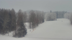 Dojezd hlavní sjezdovky