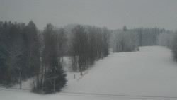 Dojezd hlavní sjezdovky