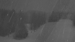 Dojezd hlavní sjezdovky