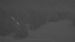 Dojezd hlavní sjezdovky