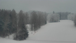 Dojezd hlavní sjezdovky