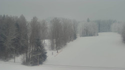 Dojezd hlavní sjezdovky