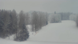 Dojezd hlavní sjezdovky