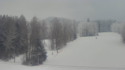 Dojezd hlavní sjezdovky