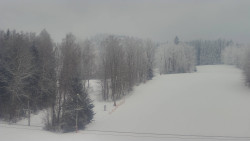 Dojezd hlavní sjezdovky