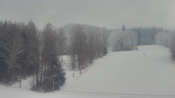 Dojezd hlavní sjezdovky