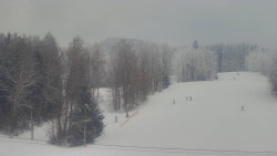 Dojezd hlavní sjezdovky