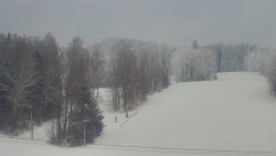 Dojezd hlavní sjezdovky