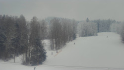 Dojezd hlavní sjezdovky