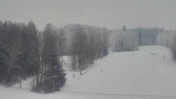 Dojezd hlavní sjezdovky