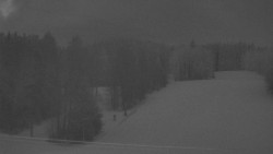 Dojezd hlavní sjezdovky