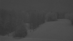 Dojezd hlavní sjezdovky