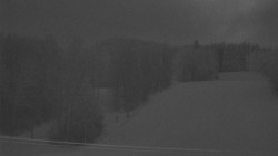 Dojezd hlavní sjezdovky