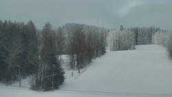 Dojezd hlavní sjezdovky