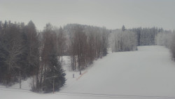 Dojezd hlavní sjezdovky