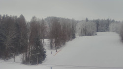 Dojezd hlavní sjezdovky