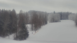 Dojezd hlavní sjezdovky