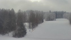 Dojezd hlavní sjezdovky