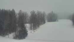 Dojezd hlavní sjezdovky