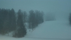 Dojezd hlavní sjezdovky