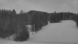 Dojezd hlavní sjezdovky