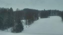 Dojezd hlavní sjezdovky