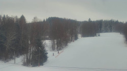 Dojezd hlavní sjezdovky