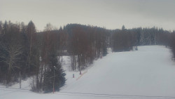 Dojezd hlavní sjezdovky