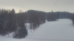 Dojezd hlavní sjezdovky