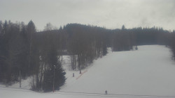 Dojezd hlavní sjezdovky