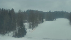 Dojezd hlavní sjezdovky