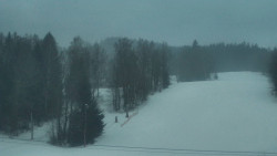 Dojezd hlavní sjezdovky