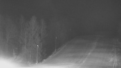 Dojezd hlavní sjezdovky