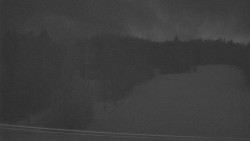 Dojezd hlavní sjezdovky